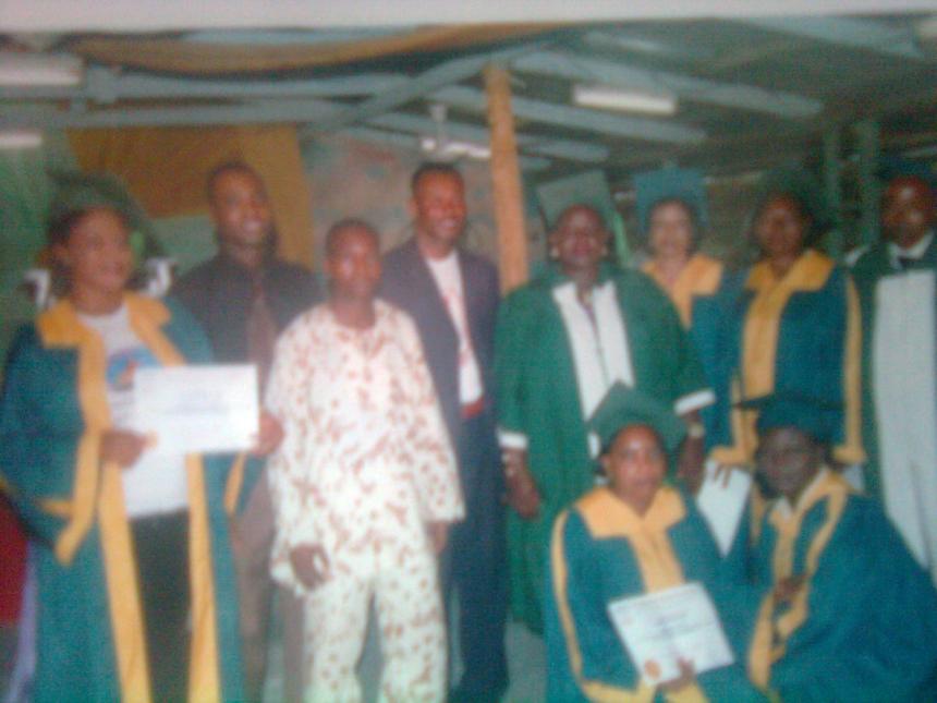 Graduation ceremony in alalja campus
